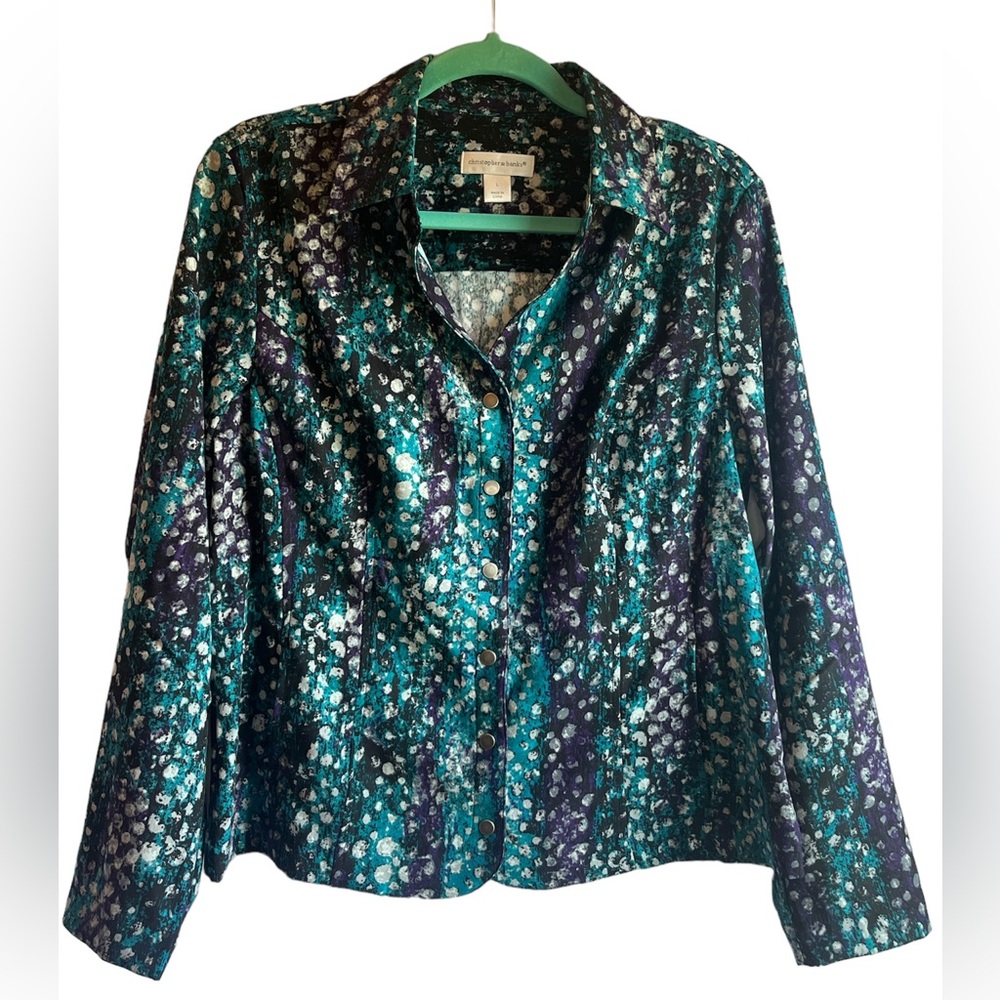 Christopher & Banks Multicolored Shirt